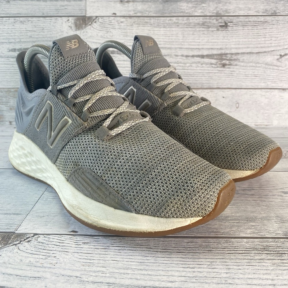 New Balance Shoes Womens 7.5 Gray Roav Fresh Foam Knit Running Jogging Tennis